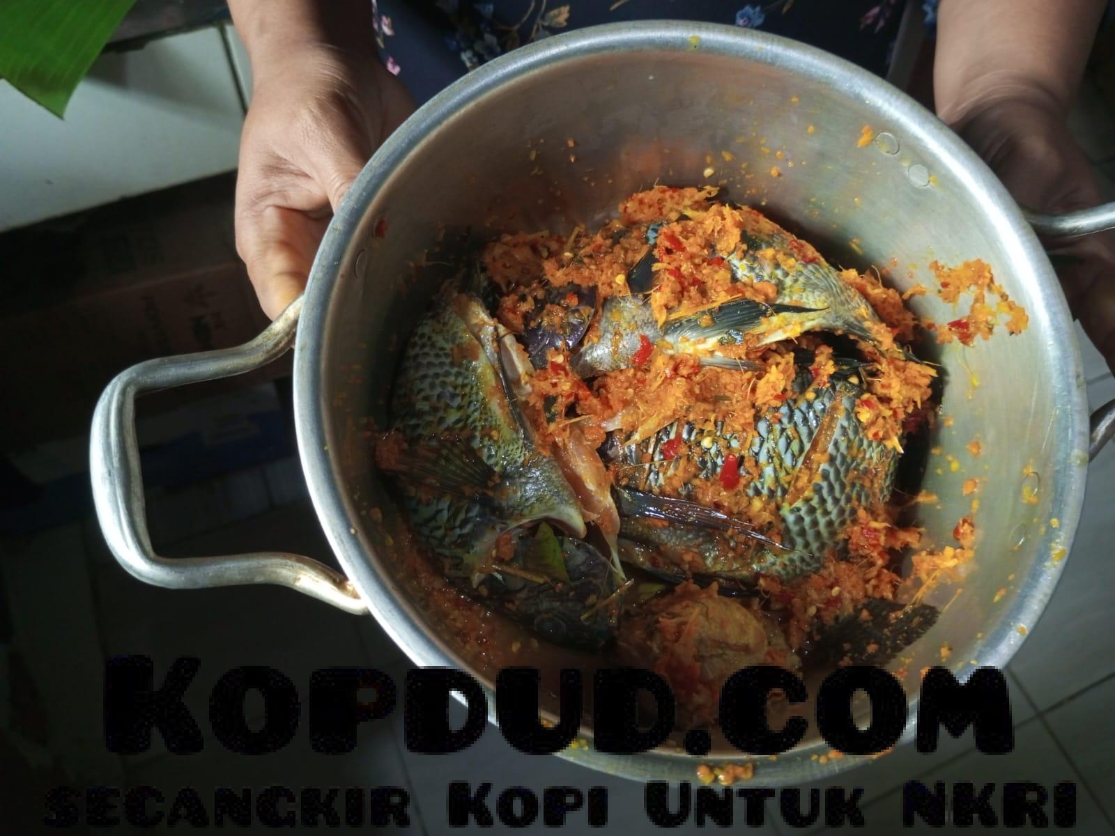 proses pencampuran bumbu