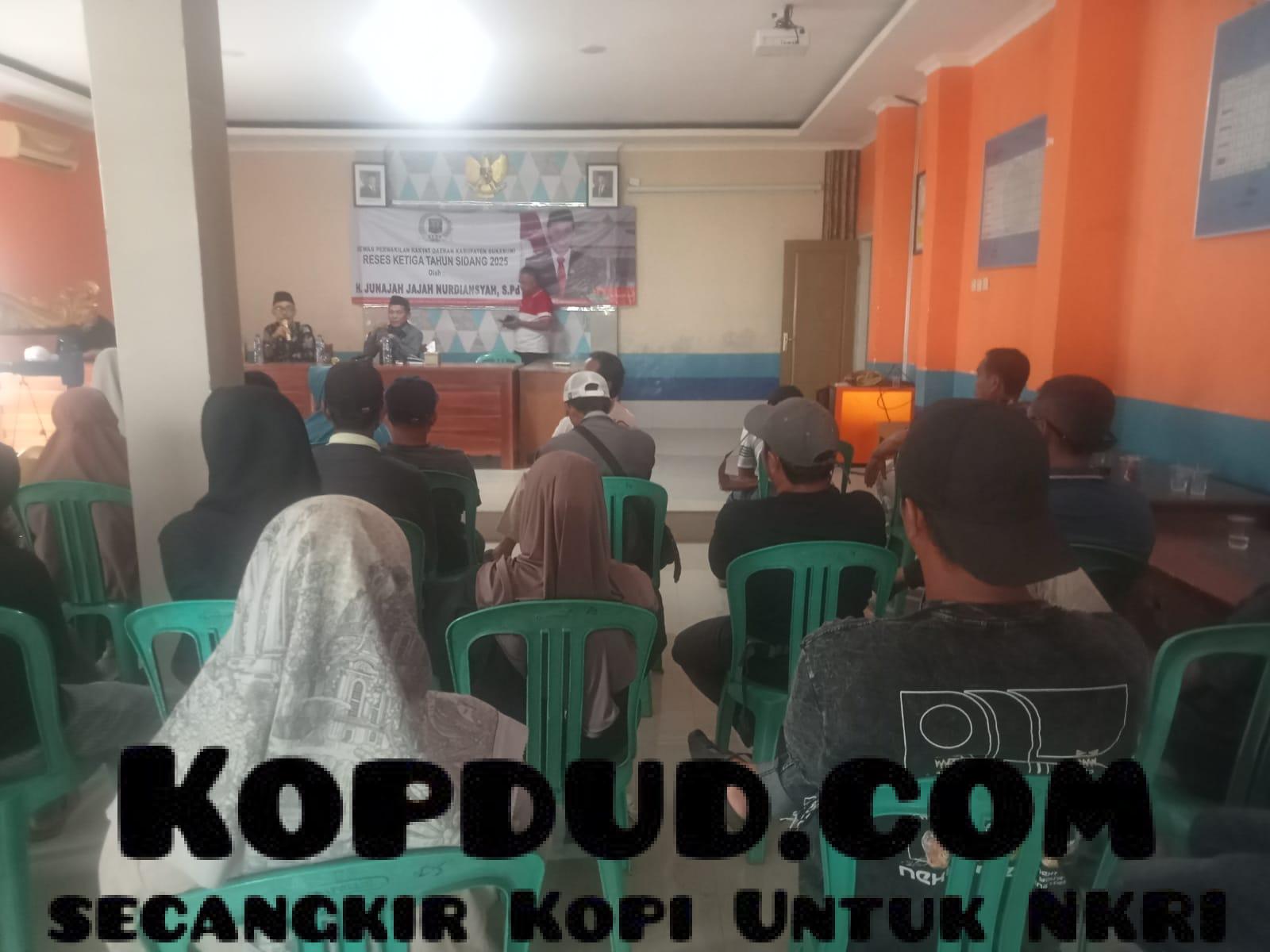 H.Junajah Jajah Nurdiansyah,S.Pd: Reses di Bantargadung, Infrastruktur, Irigasi, dan Masa Depan, Pertanian Desa