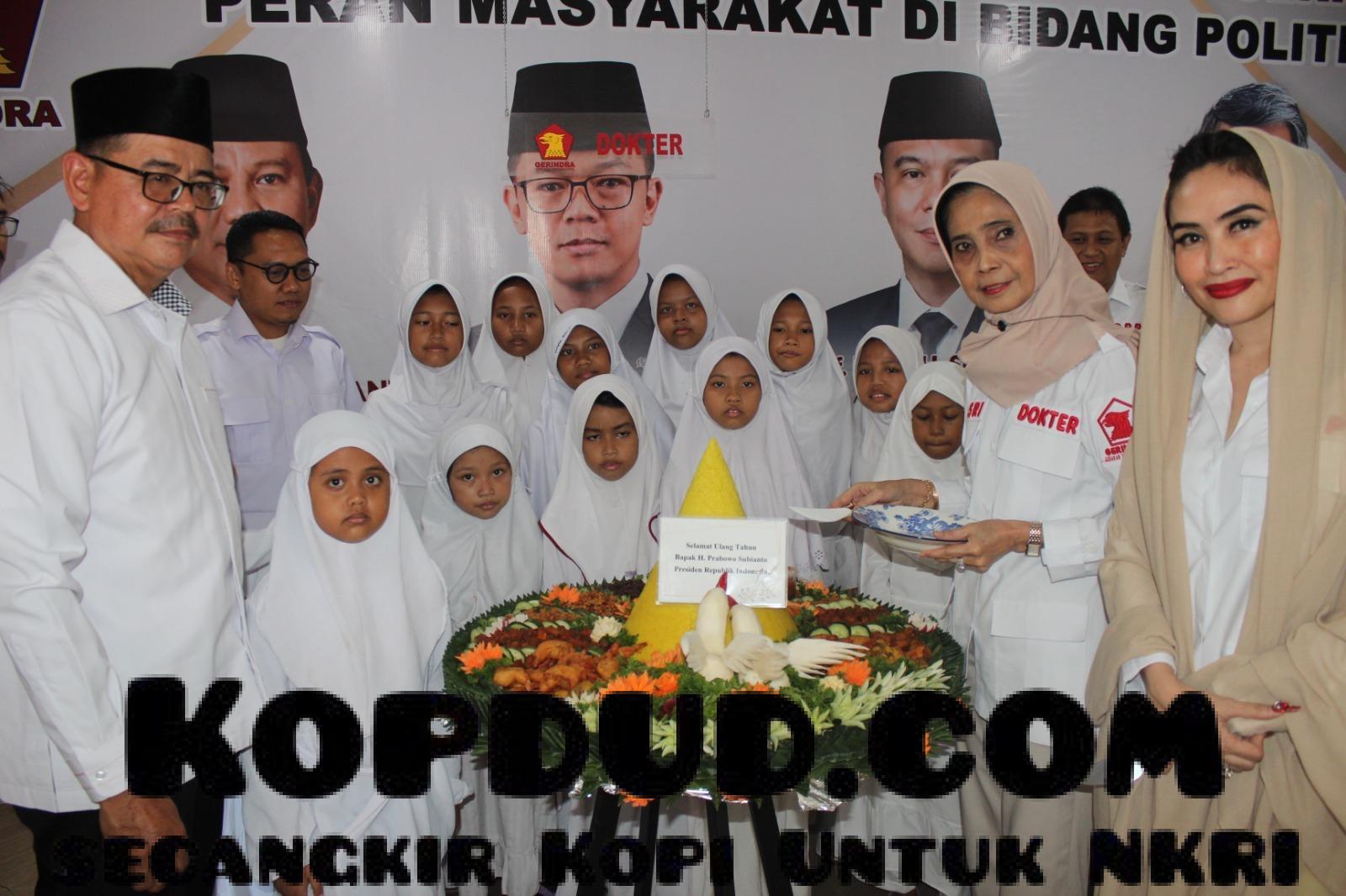 Layanan Kemanusiaan Gerindra Rayakan HUT Prabowo dengan Pengobatan Gratis