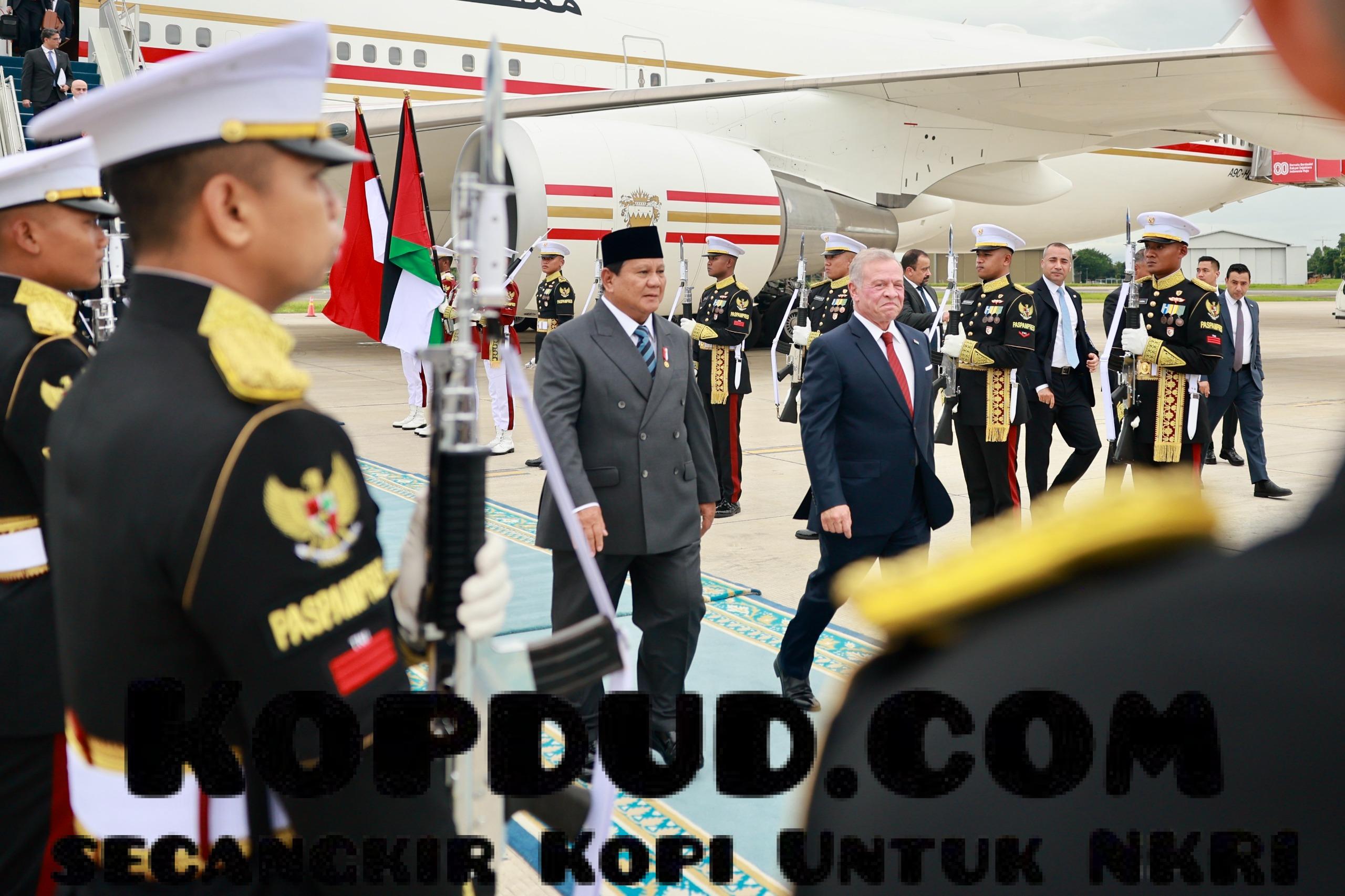 Jemput Raja Yordania Abdullah II