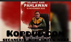 HUT Pahlawan 2025, Dinas PU Sukabumi Jadikan Nilai Kepahlawanan sebagai Roh Infrastruktur