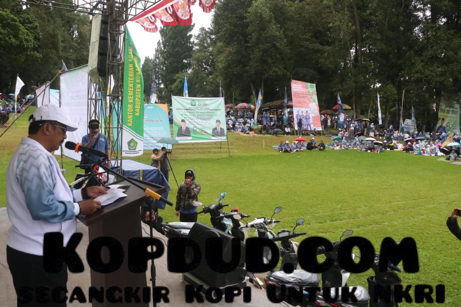 Apresiasi Bupati Sukabumi untuk Kemenag: Momentum HAB ke-80 Perkuat Solidaritas dan Layanan Publik