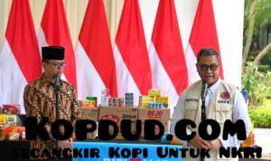 Menlu Sugiono Lepas Bantuan Diplomat Peduli dari Gedung Pancasila