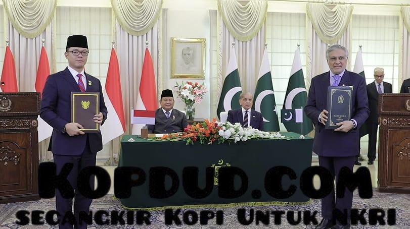 Pakistan–Indonesia, Sepakati Langkah, Kerja Sama, Fokus, Agrikultur dan IT