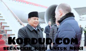 Usai Lawatan Kerja ke Pakistan, Prabowo Sambangi Putin di Moskow