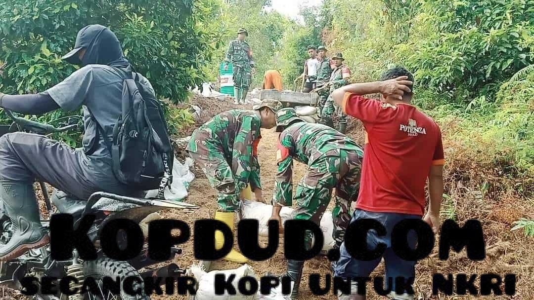 TNI Bangun 10,5 Km Jalan di Sulteng Hanya 1 Bulan, Kolaborasi dengan Warga