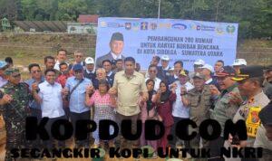 Pemerintah Mulai Bangun 2.603 Hunian Tetap bagi Korban Bencana di Sumatera