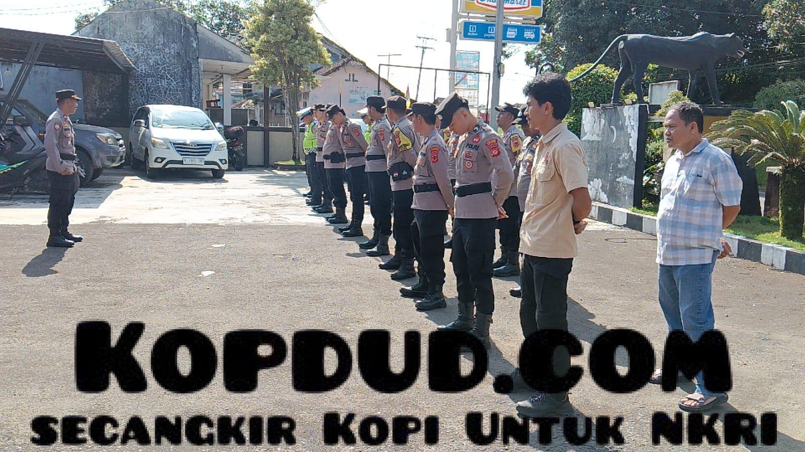 Polsek Jampangkulon Gelar Apel PAM Nataru 2025 Dipimpin Langsung Kapolsek Iptu Muhlis