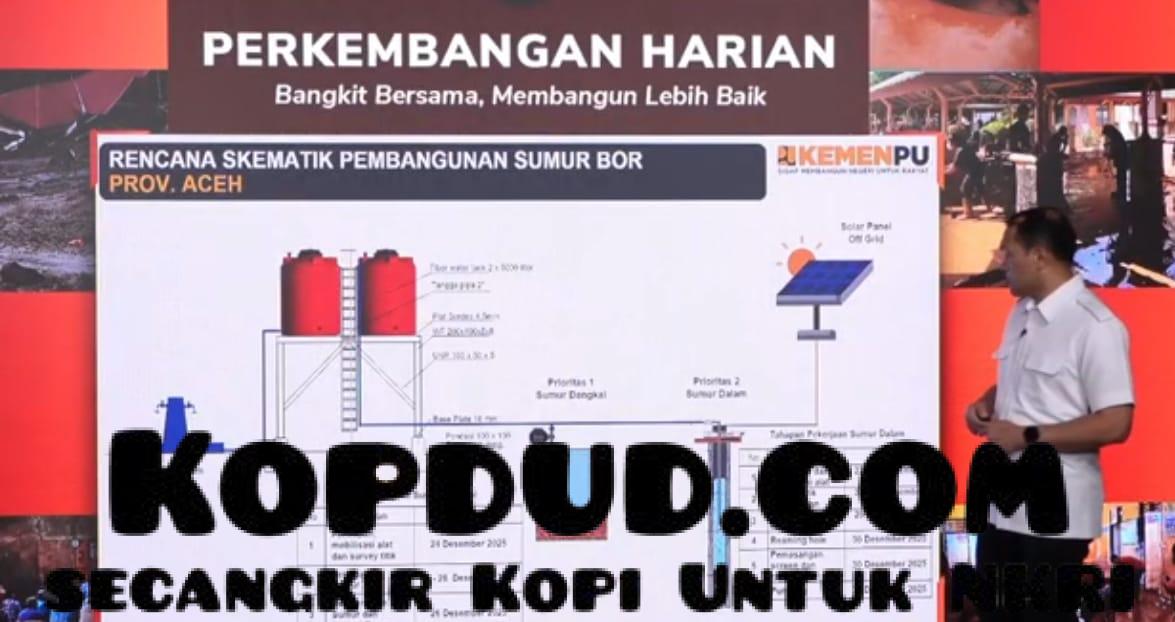 Oscar Siagian: Air Bersih Prioritas Utama Pasca Bencana Hidrometeorologi