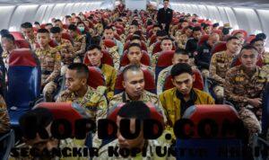 413 Praja IPDN Kloter Pertama Tiba di Aceh Tamiang