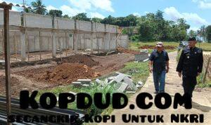 Pembangunan Koperasi Desa Merah Putih di Mekarjaya Dipantau Langsung Camat Jampangkulon