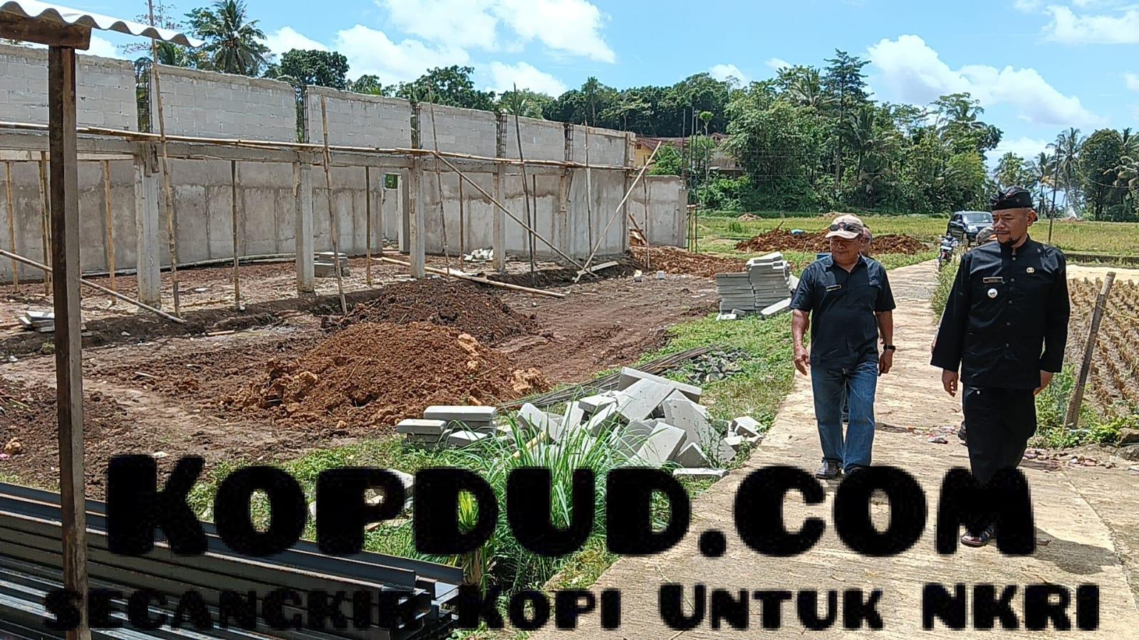 Pembangunan Koperasi Desa Merah Putih di Mekarjaya Dipantau Langsung Camat Jampangkulon