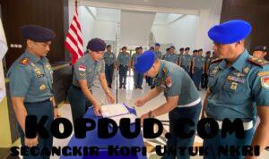 Danlanal Bintan Pimpin Sertijab dan Pengukuhan Jabatan Strategis di Lingkungan Lanal Bintan