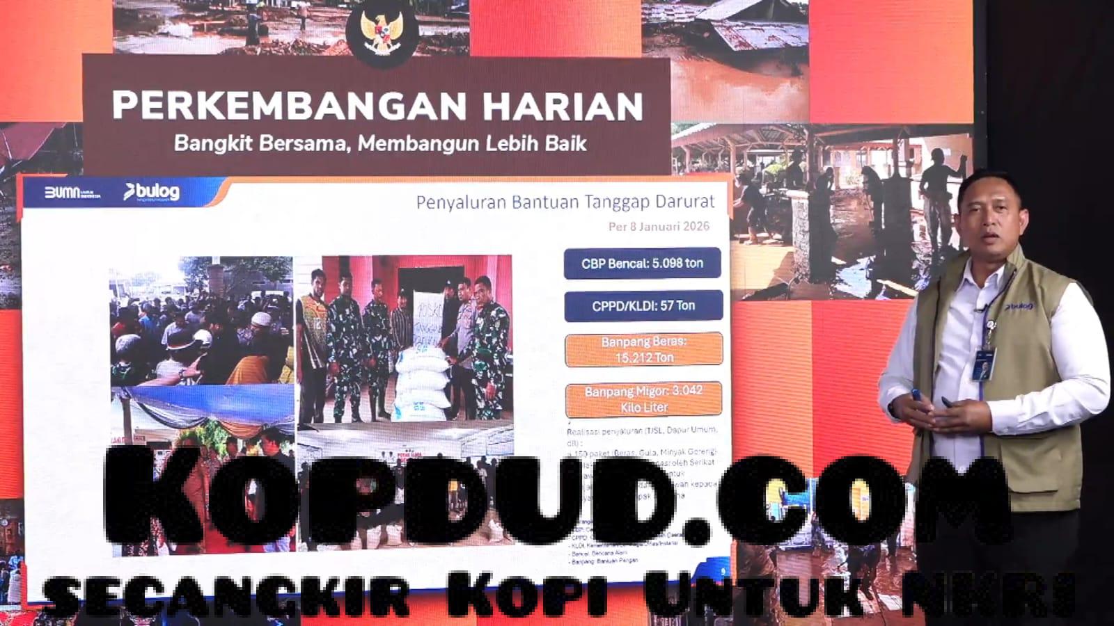 Bulog Yakinkan Publik, Cadangan Beras Pemerintah Cukup Hadapi Lonjakan Permintaan