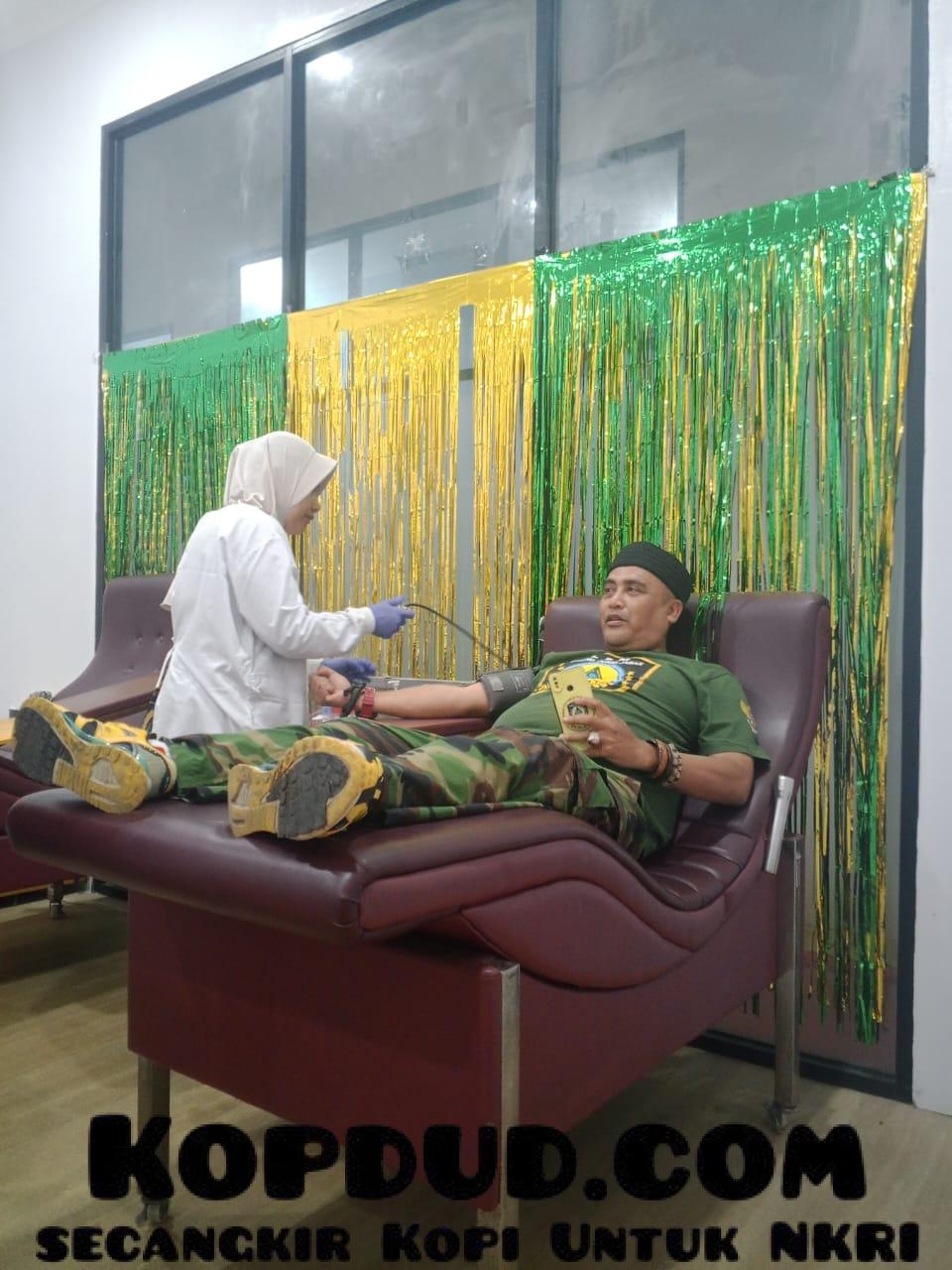 Dampal Jurig Rayakan 33 Tahun dengan Aksi Donor Darah