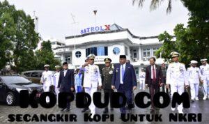 Kodaeral X TNI AL Gelar Upacara Tabur Bunga di Laut Dalam Rangka Hari Dharma Samudera 2026