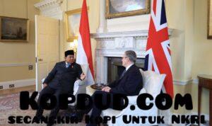 PM Inggris Apresiasi Kerja Sama Maritim RI–Inggris yang Ciptakan Lapangan Kerja