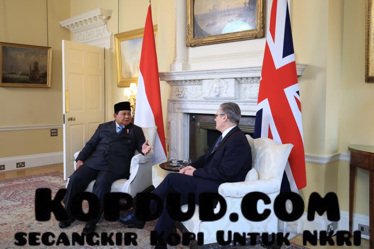 PM Inggris Apresiasi Kerja Sama Maritim RI–Inggris yang Ciptakan Lapangan Kerja