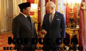 Prabowo Bertemu Raja Charles di Inggris, Perkuat Diplomasi Lingkungan Melalui Konservasi Gajah