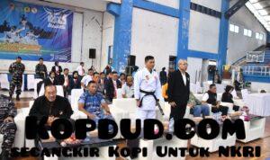 Cari Bibit Atlet Karate, Lanal Banjarmasin Gelar Kejuaraan Karate Lemkari Kalsel II