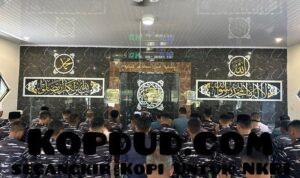 Lanal Sabang Gelar Sholat Ghaib, Zikir, dan Doa Bersama Untuk Korban Longsor di Bandung Barat