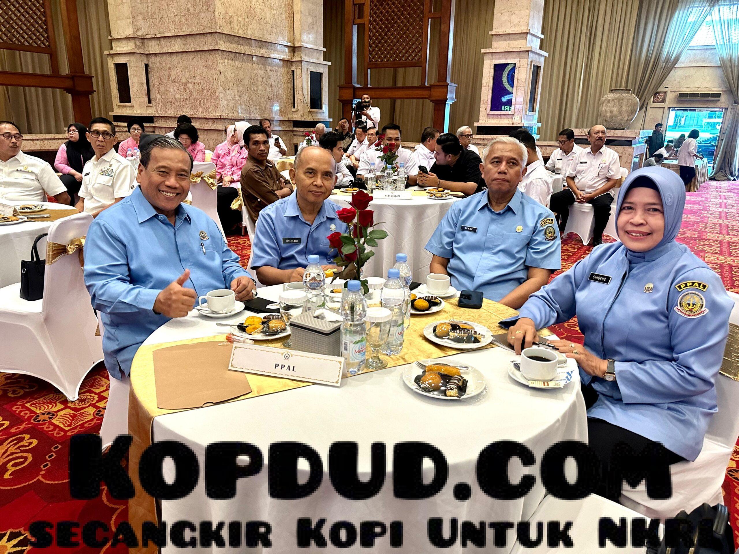 PPAL Pusat Ikuti Sosialisasi KUHP dan KUHAP Baru Oleh Wamenkum RI