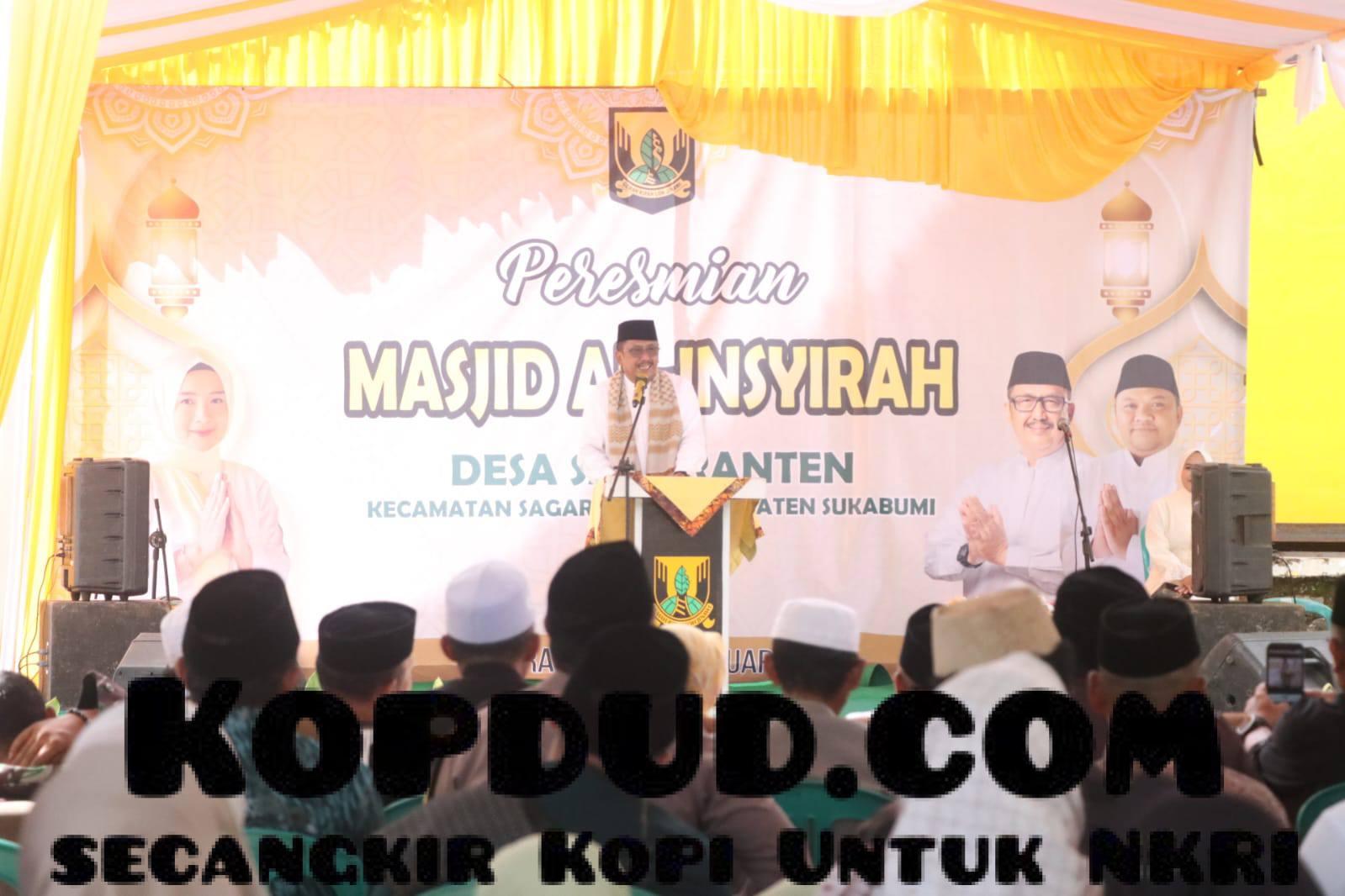 Bupati Sukabumi H. Asep Japar: Bale Binangkit, Gedung Serbaguna Baru untuk Warga