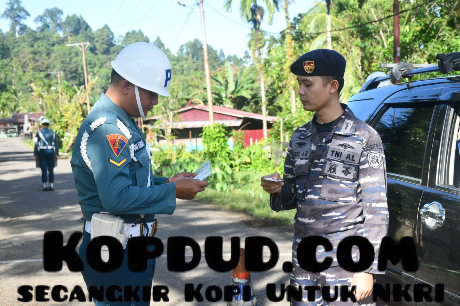 Denpom Lanal Simeulue Gelar Pekan Disiplin Opsgaktib Dalam Rangka HUT Ke-80 Pomal Tahun 2026