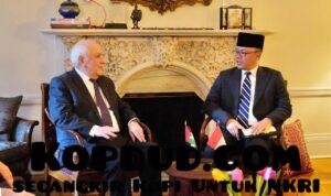 Bertemu Wakil Palestina di PBB, Menlu Sugiono Tegaskan Dukungan Indonesia untuk Palestina