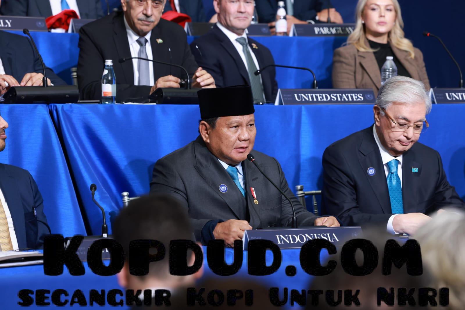 Prabowo Lantang di Hadapan Trump: Indonesia Gabung Board of Peace untuk Perdamaian Palestina!