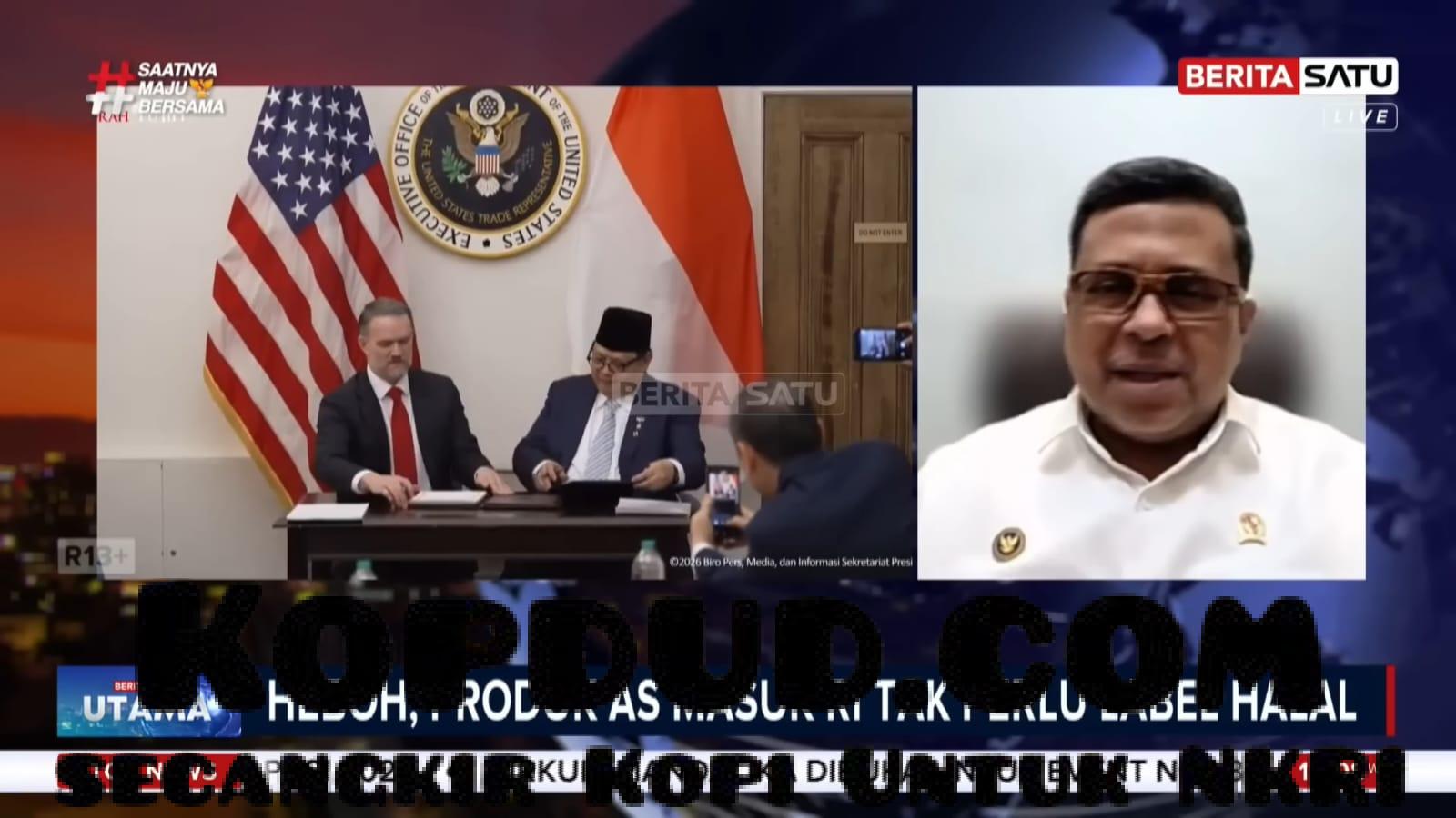 BPJPH Pastikan Produk Amerika yang Masuk Indonesia Punya 2 Label Halal Sekaligus