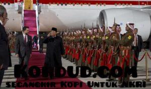 Jet Tempur F-16 Iringi Kedatangan Presiden Prabowo di Yordania