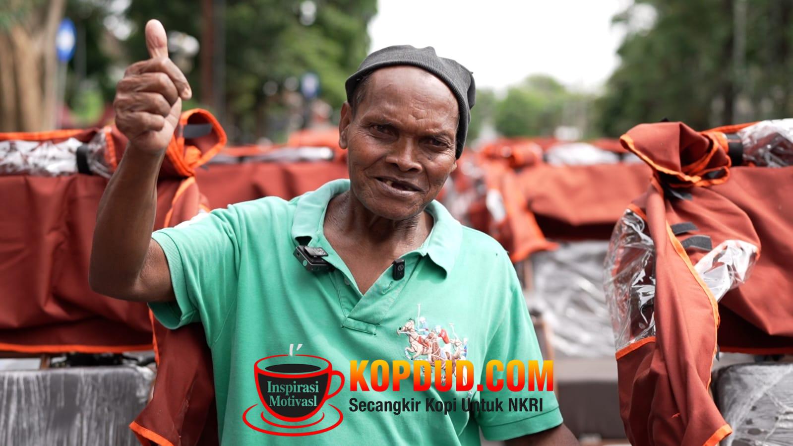 Presiden Prabowo Peduli Lansia, Becak Listrik Jadi Solusi