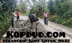 Dinas PU Sukabumi Lakukan Pengurugan Material Sirtu di Jalan Kabandungan, Agus Hermawan: Respon Ccepat Atasi Jalan