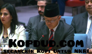 Sugiono di New York: Israel Tak Punya Legitimasi di Tepi Barat