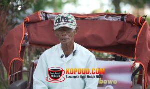 Dapat Becak Listrik, Penarik Lansia Blitar Girang: Pak Prabowo Bapak Kulo