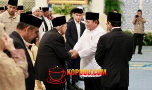 Momen Prabowo Apresiasi Quraish Shihab saat Nuzulul Qur’an di Istana: Perbedaan Bukan Perpecahan