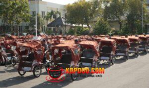 Berkat Becak Listrik Gratis dari Prabowo, Penarik Becak di Ngawi Tak Perlu Lelah Mengayuh Lagi