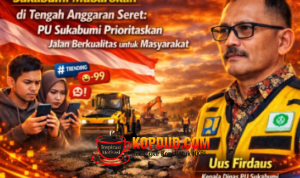 Sukabumi Mubarokah: di Tengah Anggaran Ngepres, Perbaikan Jalan tetap Jadi Prioritas