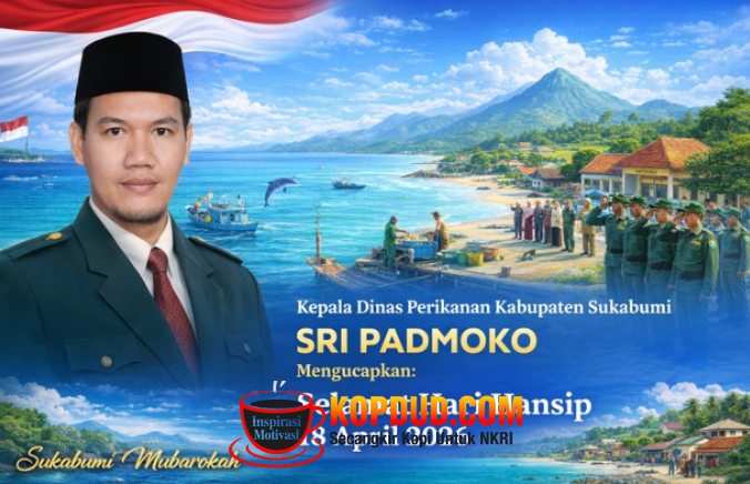 Hari Hansip 19 April, Kepala Dinas Perikanan Sukabumi Apresiasi Peran Vital Hansip