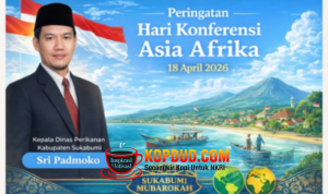 Hari KAA 2026, Dinas Perikanan Sukabumi Tegaskan Komitmen Ketahanan Pangan