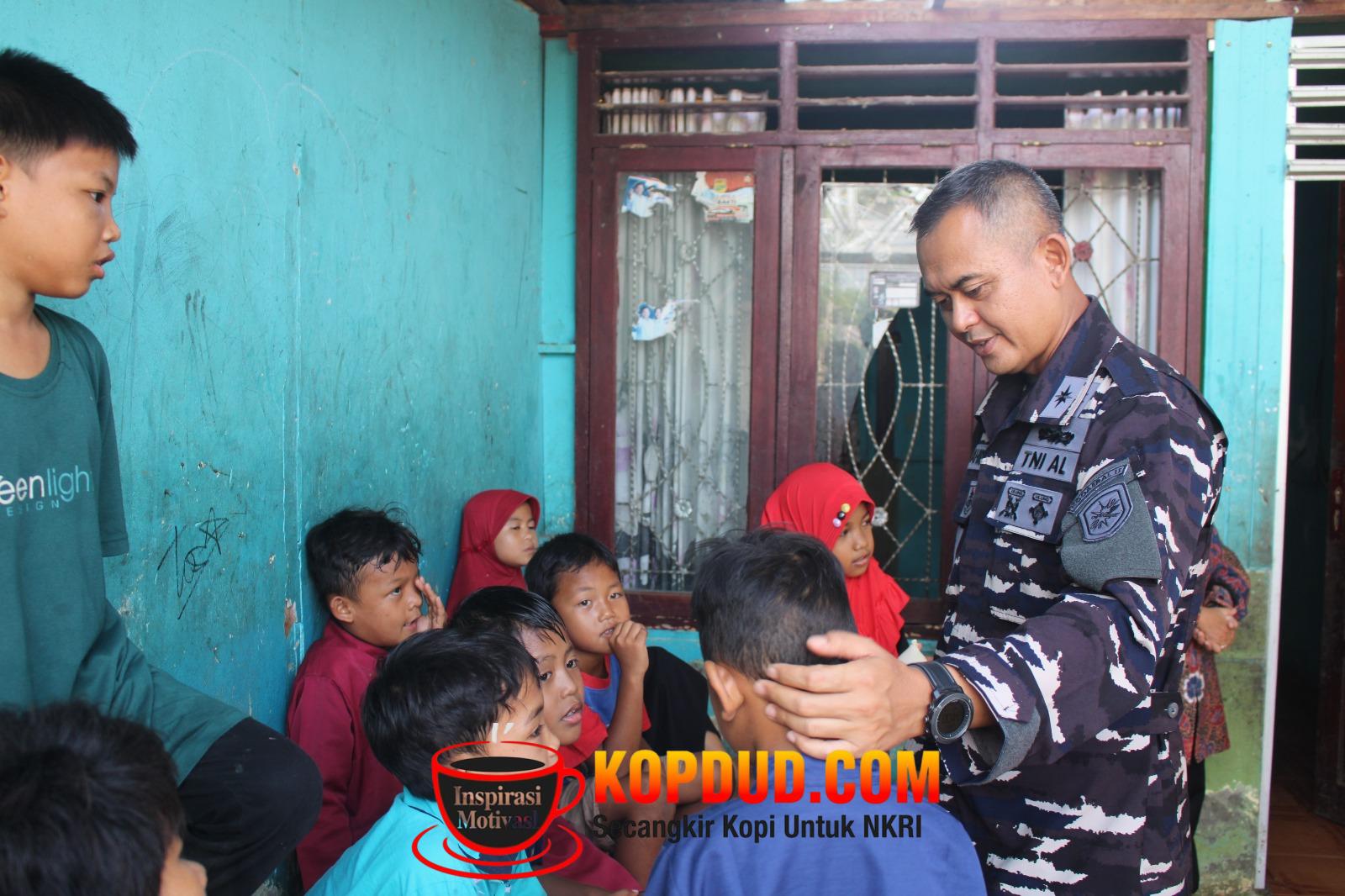 Peringati HUT Ke-40, Lanal Bengkulu Salurkan Bantuan Sembako Ke Panti Asuhan