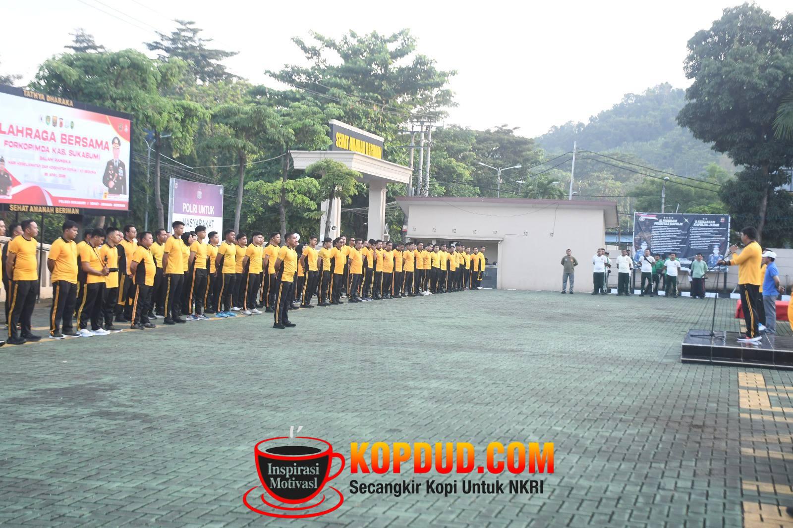 Polres dan Forkopimda Satukan Langkah Lewat Olahraga Bersama