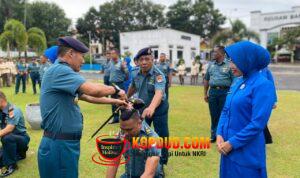 Lanal Sabang Gelar Upacara Kenaikan Pangkat Prajurit