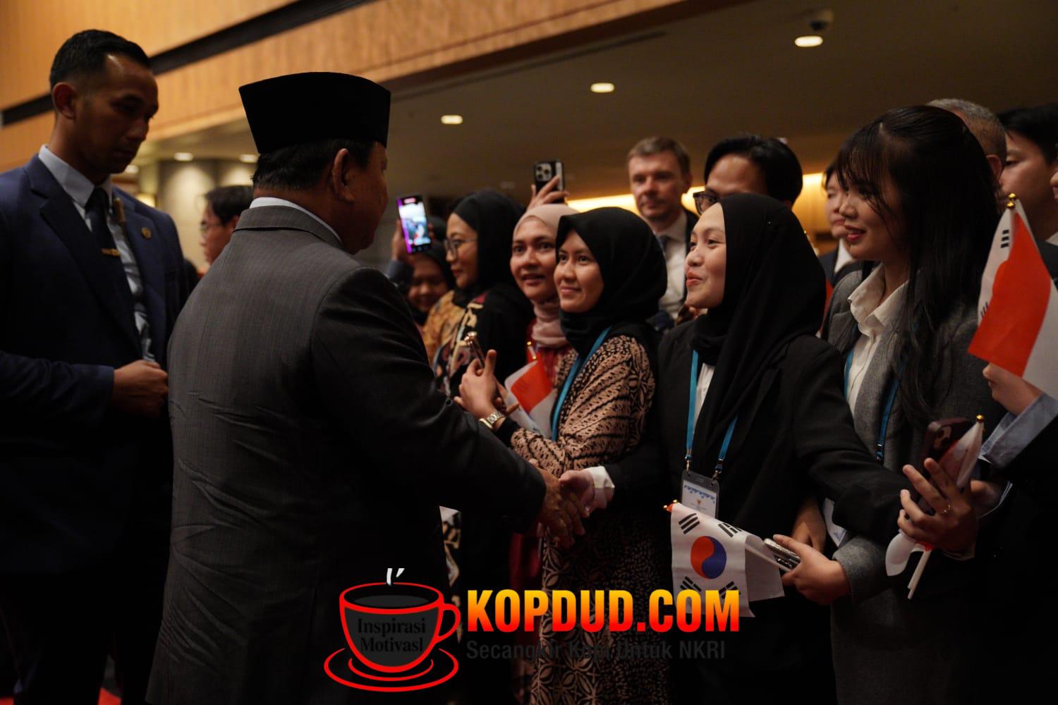 Mahasiswa Indonesia di Korea: Thoughtful! Saya Berkontribusi bagi Indonesia Karena Motivasi Prabowo