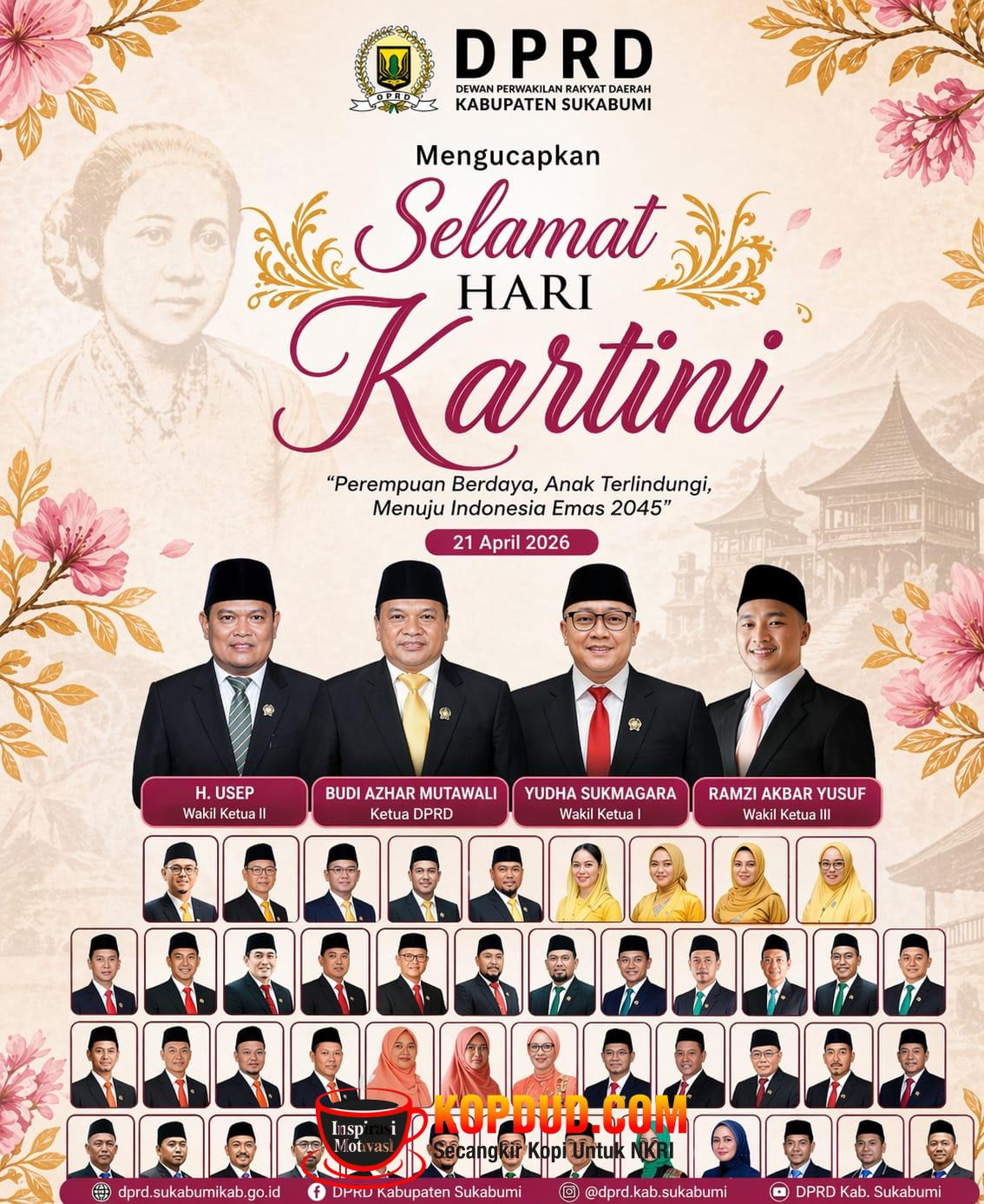 Semangat Kartini di DPRD Sukabumi: Perempuan Berdaya, Anak Terlindungi Menuju Indonesia Emas 2045