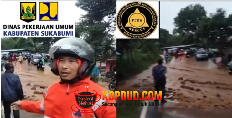 DPU dan P2BK Pulihkan Mobilitas Warga Pasca Longsor Dengan Semangat Sukabumi Mubarokah