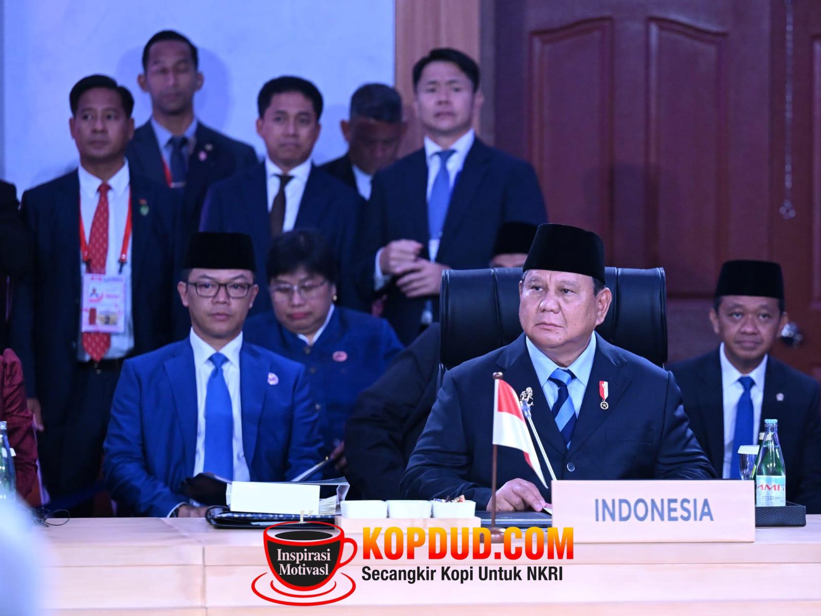 ASEAN Jalur Perdagangan Strategis, Jangan Sampai Ada Gangguan, Pesan Presiden Prabowo