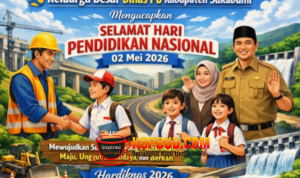 Keluarga Besar Dinas PU Kabupaten Sukabumi Ucapkan Selamat Hari Pendidikan Nasional