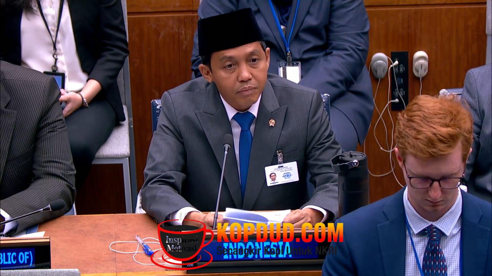 Penurunan Kebakaran Hutan hingga Pengakuan Hutan Adat Disampaikan Pemerintah Indonesia di Forum PBB